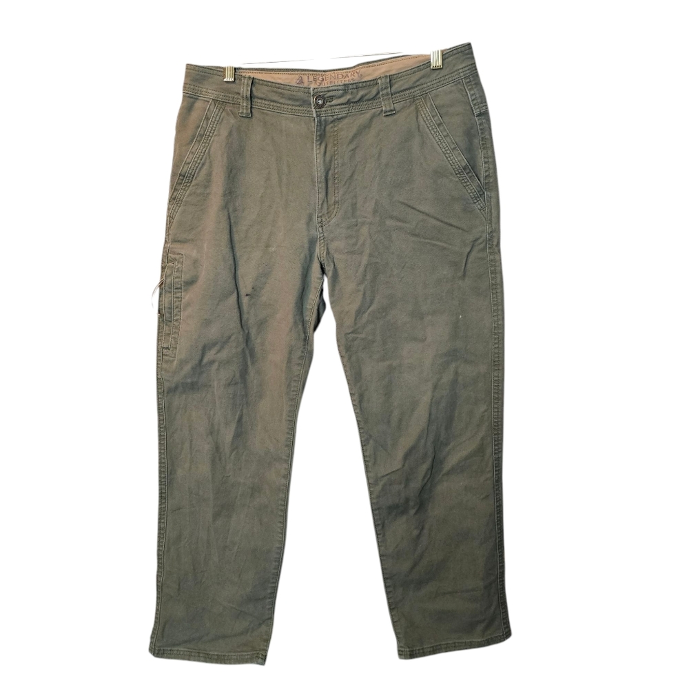 Legendary Whitetails Pants - Olive Canvas - Utility Cargo - Durable - Picture 2 of 7